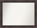Amanti Art Brown Bathroom Mirror by AmantiArt