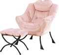 Lazy Chair and Ottoman, Large Accent Lounge Chair by Givjoy