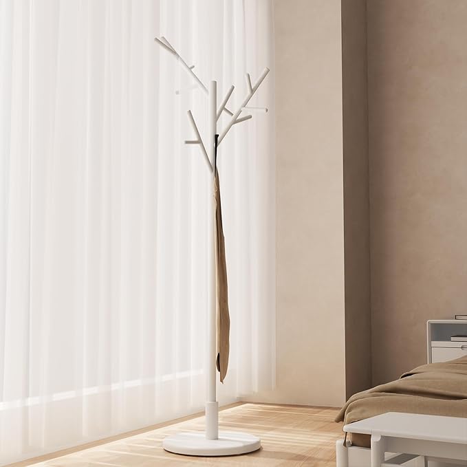 Coat Rack, Solid Wood Coat Rack Freestanding by Muwuele