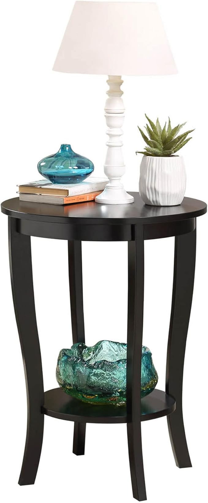 Convenience Concepts American Heritage Round End Table - Image 6