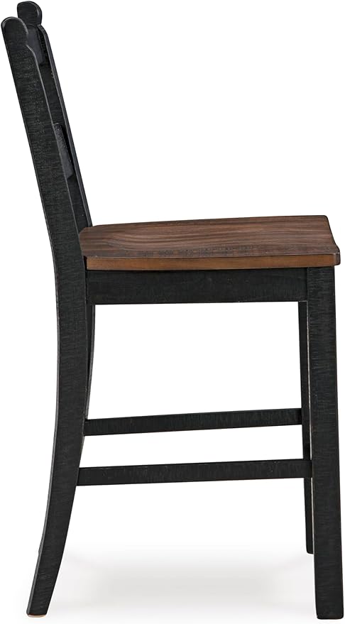 Signature Design by Ashley Valebeck Rustic 24” Counter Height Bar Stool - Image 11