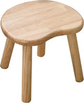 Wooden Stool, Small Step Stool for Kids, 10 inch Small Short Solid Wood Chair by HuiDao