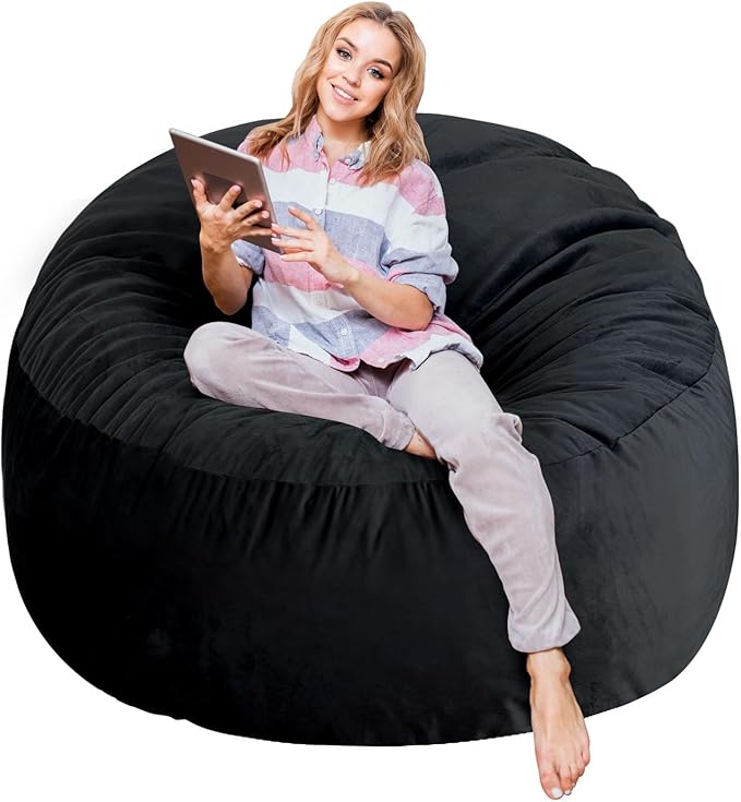 5 Ft Bean Bag Chairs for Adults by SHOUREN