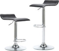 NOBPEINT Contemporary Chrome Air Lift Adjustable Swivel Bar Stool by NOBPEINT
