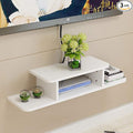 BiJun Floating TV Shelf, Entertainment Center Wall Mounted Floating Shelves by BiJun