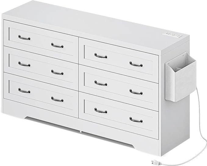 YITAHOME White Drawers TV Stand - Image 8