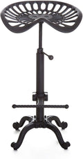 Industrial Bar Stool-Swivel Tractor Seat-Kitchen Dining Counter Chair-Extra Pub by BOKKOLIK