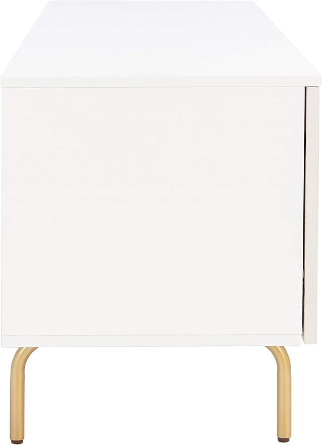 SAFAVIEH Genevieve TV Stand for up to 65" Flatscreen – White & White Washed - Image 10
