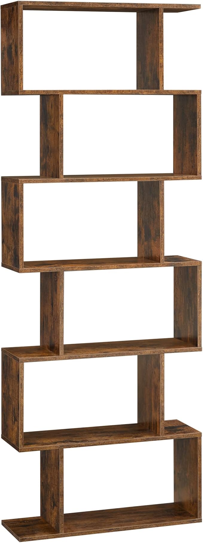 VASAGLE 6-Tier Bookshelf, Tall Display Shelf, Freestanding Storage Shelf - Image 4
