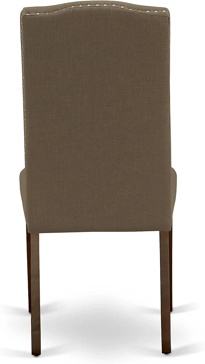 East West Furniture NDEN3-MAH-18 3 Piece Dining Set Contains a Rectangle Dining - Image 12