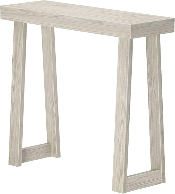 Plank+Beam Solid Wood Console Table, 36 Inch, Sofa Table, Narrow Entryway Table - Image 4