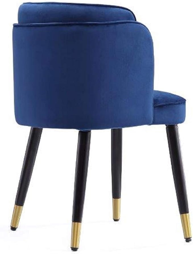 Manhattan Comfort Zephyr Modern Velvet Dining Chair, Solid Wood Frame - Image 7