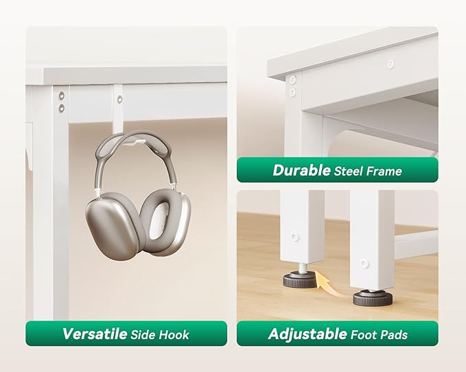 Coleshome 71 Inch Computer Desk - Image 7
