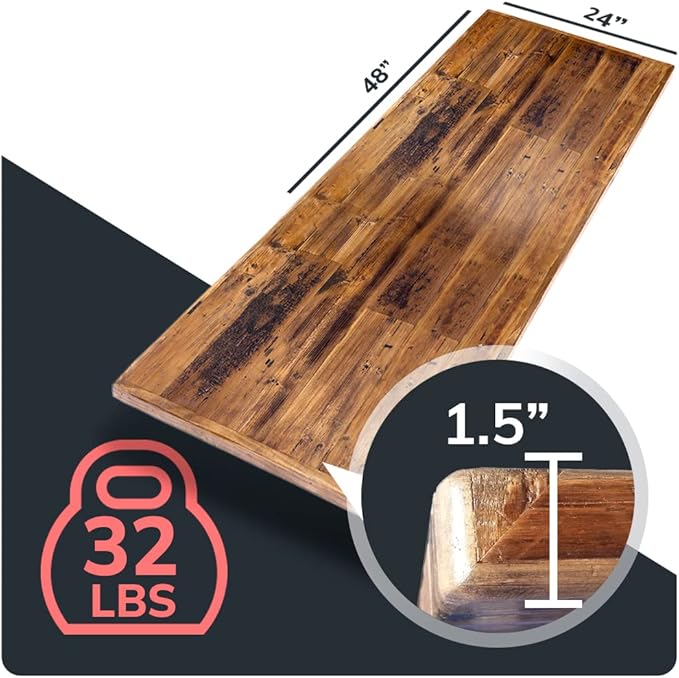 Reclaimed Wood Table Top - Image 2