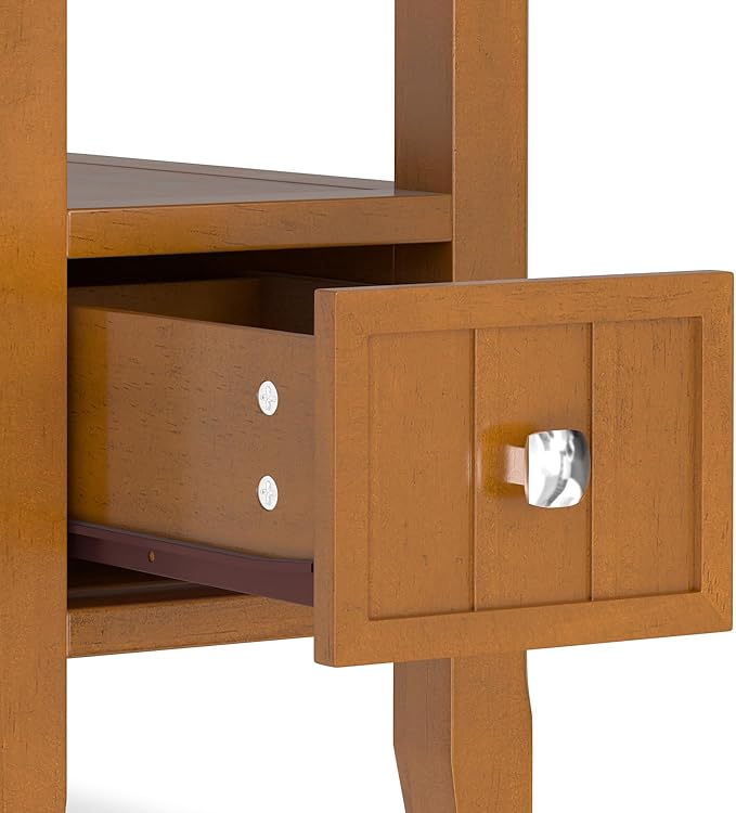 SIMPLIHOME Acadian 14-inch Wide Narrow End Table - Image 9