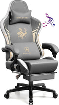 GTPLAYER Gaming Chair with Bluetooth Speakers and Footrest, Dragon Series Video by GtracingDirect