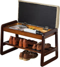 latifolia Solid Wood Bench, Entryway Shoe Bench by Latifolia