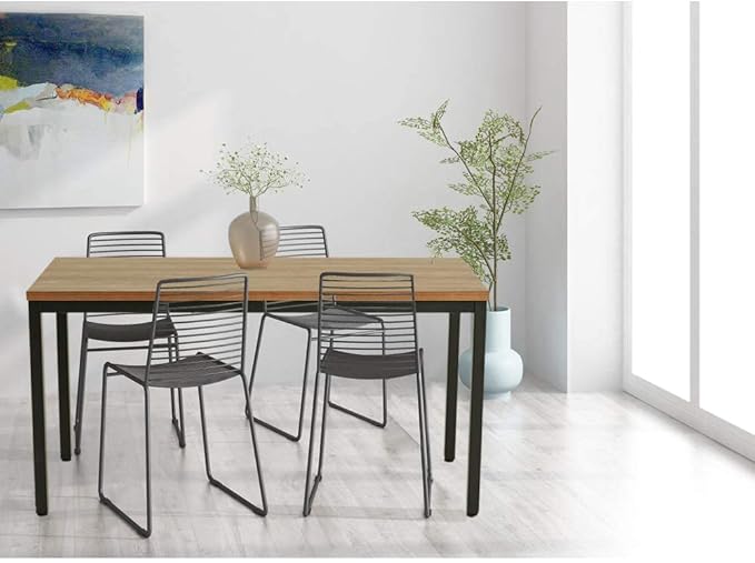BIBOC 24X55 inches Computer Desk/Dining Table, Office Desk, Composite Wood - Image 7