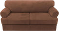 H.VERSAILTEX Sofa Cover 3 Piece T Cushion Loveseat Slipcovers Thick Velvet by HVERSAILTEX