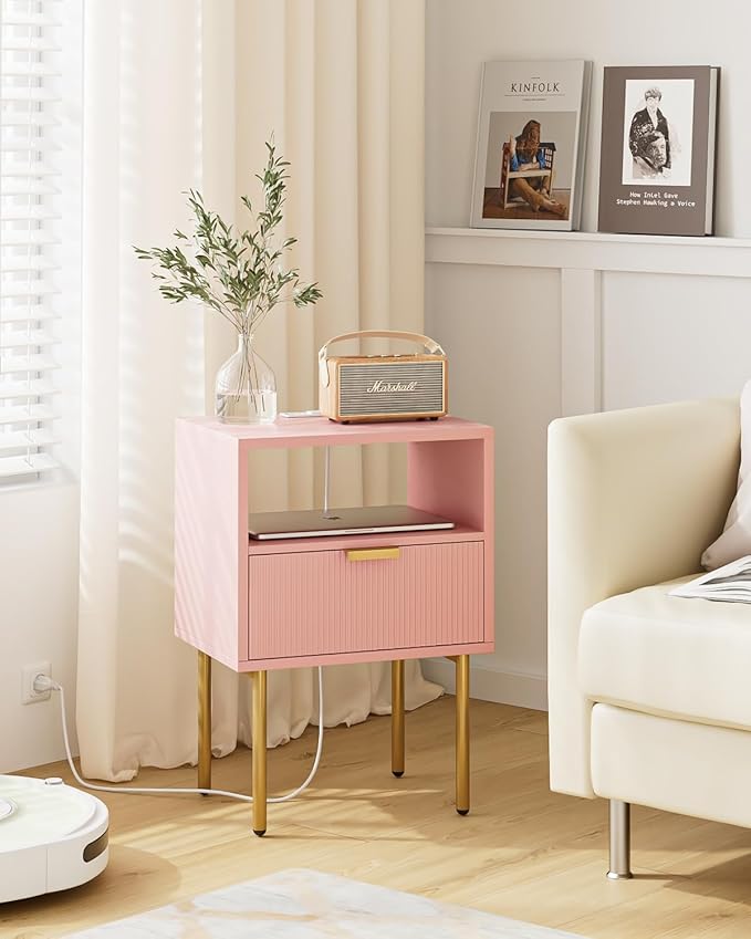 Nightstand, Morden Bedside Table - Image 7