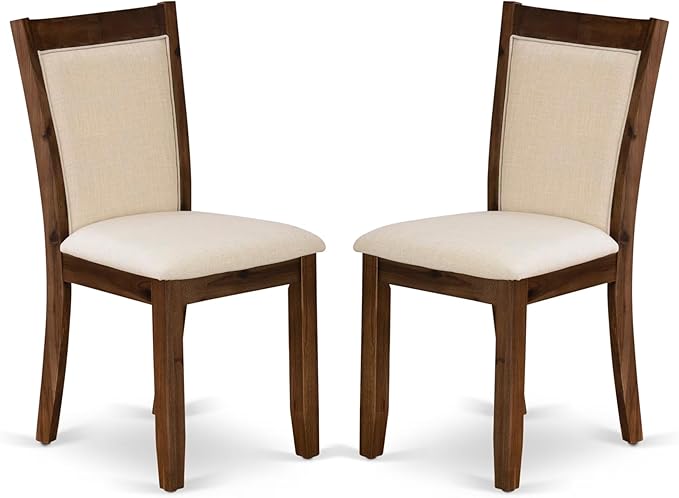 East West Furniture V777MZN32-9 9 Piece Dining Room Furniture Set Includes a - Image 4