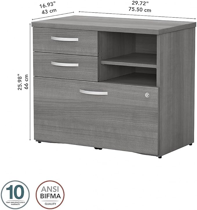 Bush Business Furniture Studio C Office Storage Cabinet - Image 3