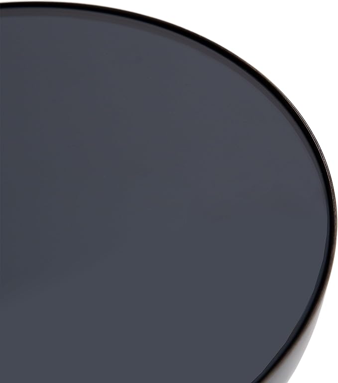 Kate and Laurel Chandon Modern Sophisticated Drink Table; 8 x 8 x 23; Gray - Image 6