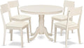East West Furniture HLAD5-LWH-LC 5 Piece Dinette Set by EastWestFurniture