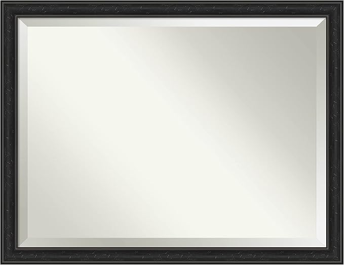 Amanti Art Black Bathroom Mirror by AmantiArt