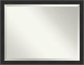 Amanti Art Black Bathroom Mirror by AmantiArt