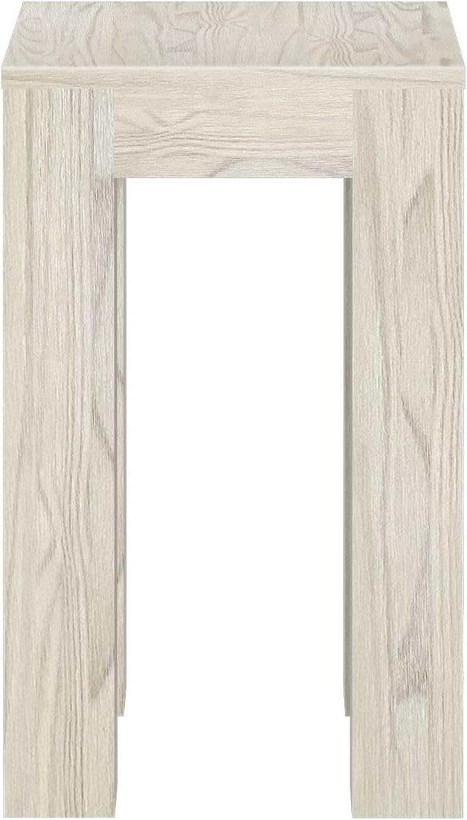 Plank+Beam Modern Rectangular Side Table, Slim Side Table - Image 4