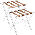 Sumerflos Acrylic Luggage Rack for Guest Room by Sumerflos