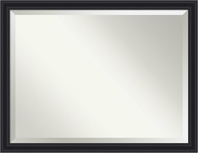 Amanti Art Black Bathroom Mirror by AmantiArt