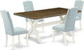 East West Furniture X077CE215-5 5 Piece Dining Table Set by EastWestFurniture