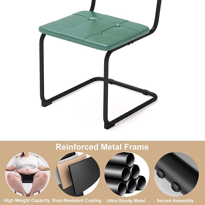 Heavy Duty Rattan Dining Chairs, Modern Dining Room Chairs - Image 6