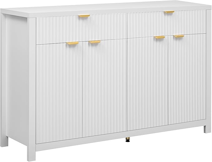Merax Modern Wave-Pattern Sideboard Cabinet - Image 5