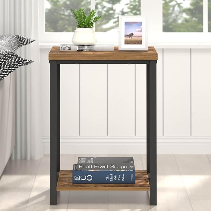 EXCEFUR End Table, Square Side Tables - Image 6
