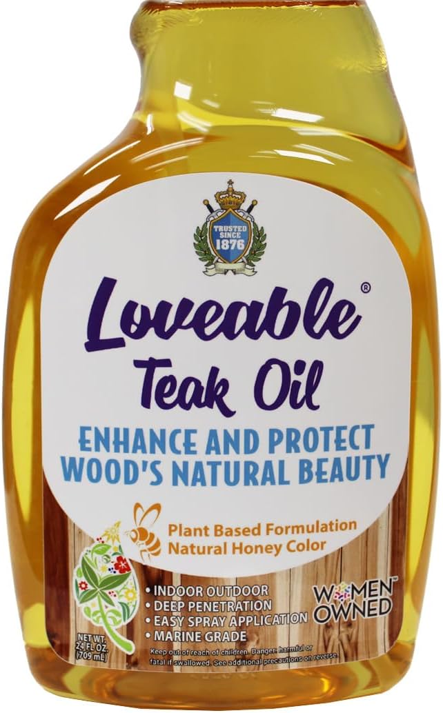 EcoDecors Loveable 24 oz Spray Bottle Teak Oil - Image 6