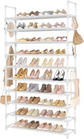 Tall Shoe Rack 10 Tier Shoe Organizer Large Shoe Shelf by LANTEFULforTidyingHouse