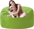 3FT Bean Bag Chair with Ultra Soft Velvet Cover Bean Bag Sofa with Memory Foam by Unknown