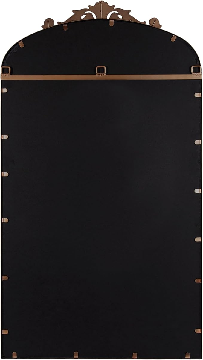 Kate and Laurel Arendahl Glam Arched Tall Panel Mirror; 24 x 42; Bronze; - Image 7