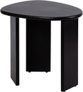 Kate and Laurel Tortola Modern Irregular Round Side Table, Transitional Pebble by KateandLaurel