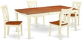 East West Furniture DOCL5-BMK-W 5 Piece Dining Set Includes a Rectangle Dining by EastWestFurniture