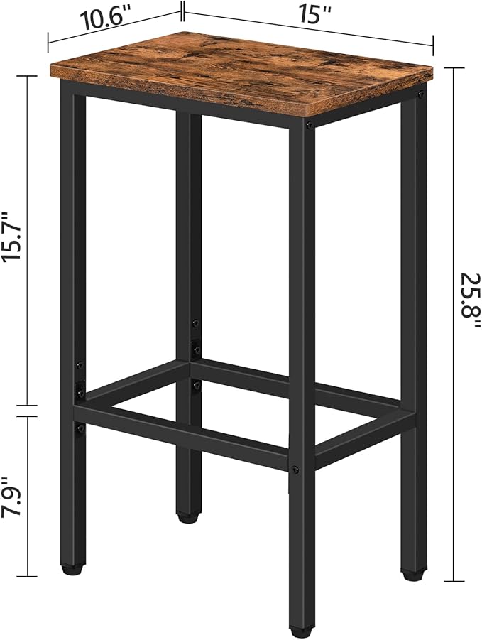 Bar Stools, Kitchen Breakfast Bar Stools - Image 3