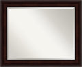 Amanti Art Brown Bathroom Mirror by AmantiArt
