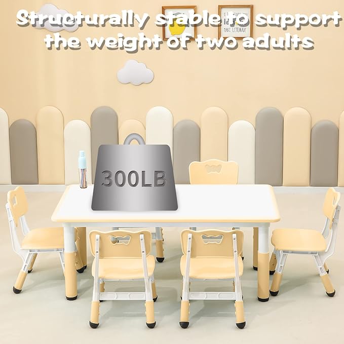Children's Table and Chair Set Suitable - Image 6