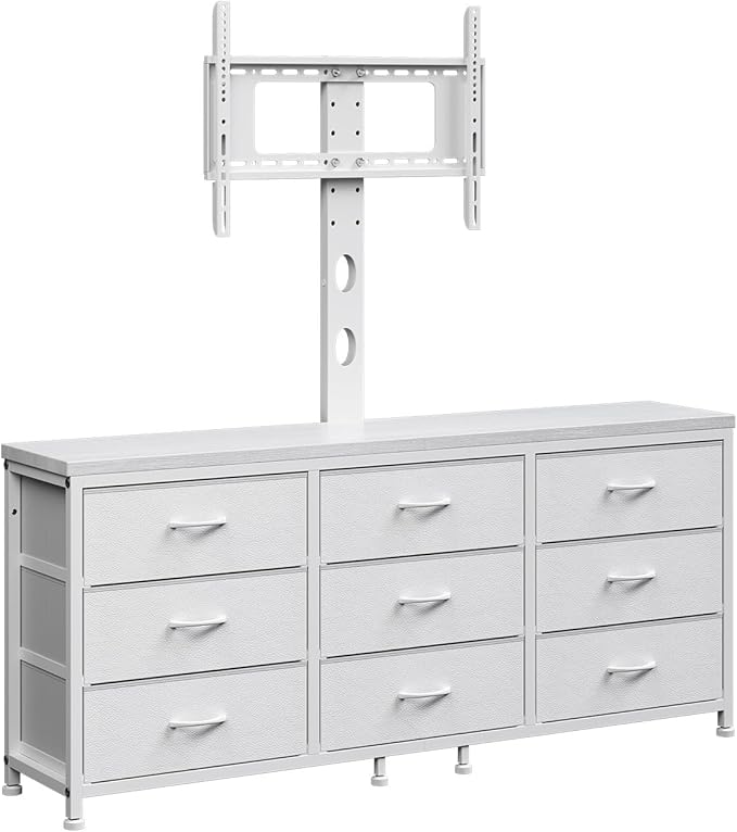 TV Stand with Mount for 32/55/65/75/85 inch TVs, Entertainment Center with 9 - Image 9