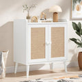 Buffet Cabinet, Rattan Storage Cabinet by FONTOI