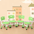 4 Piece Kids Chair Set 3 Levels Adjustable Stackable Kids Chairs Ideal by WHY+TOYS