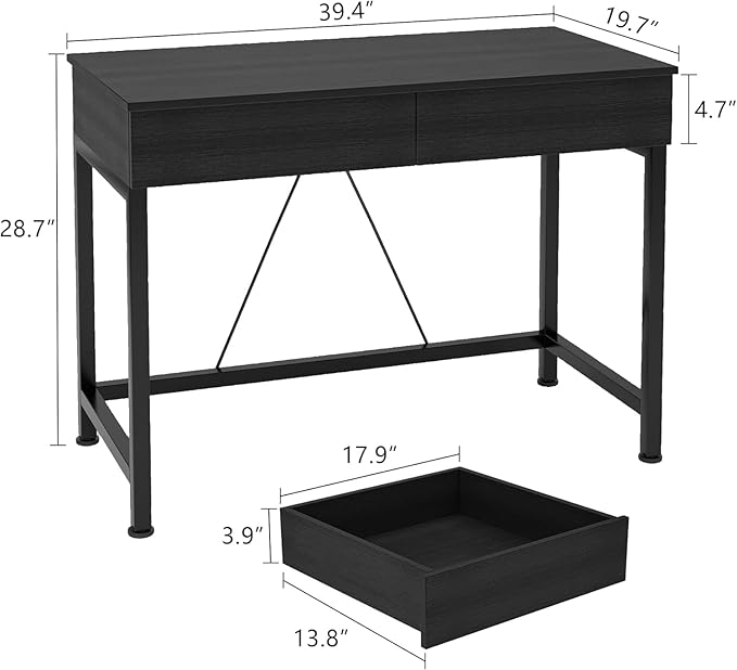 CAIYUN Small Computer Desk - Image 3